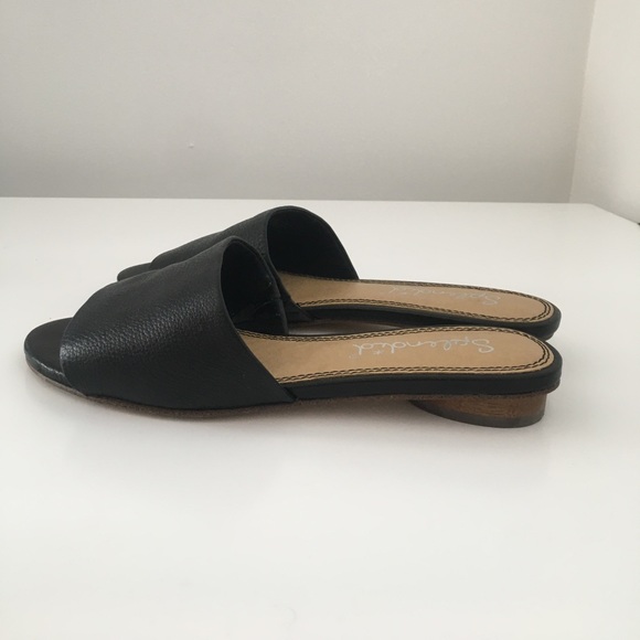 Splendid black Betsy slide sandals - Picture 6 of 8